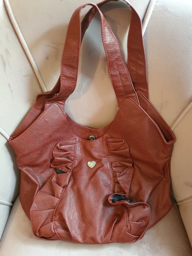 Nwot storm red ruffle handbag - nwot,,