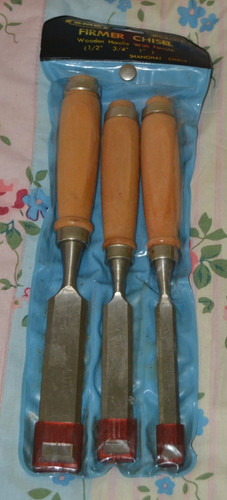 Vtg sme piece firmer - 3, chisel