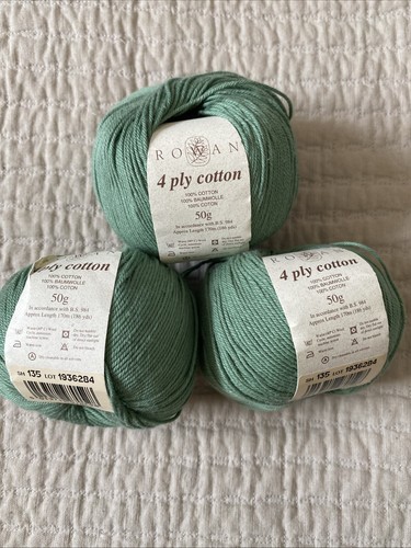 Rowan ply cotton - ply, yarn.