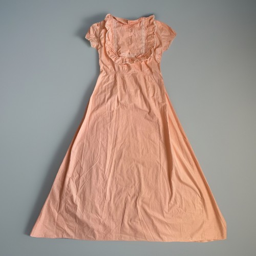 Vintage edwardian gown pink - gown,