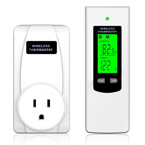 Programmable thermostat outlet - programmable,