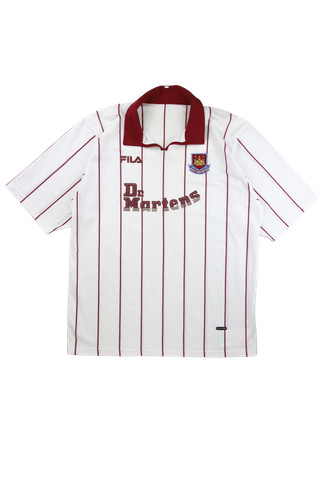 West ham away shirt - 02-03,