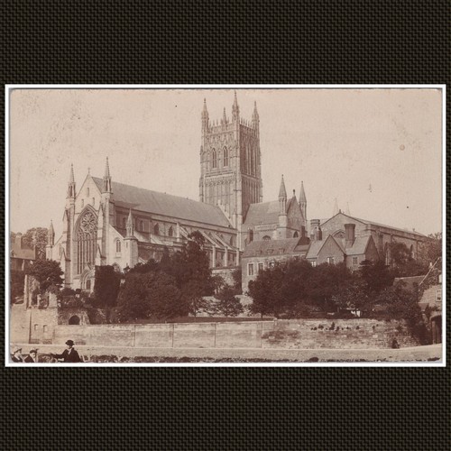 Worcester cathedral printed - cathedral,