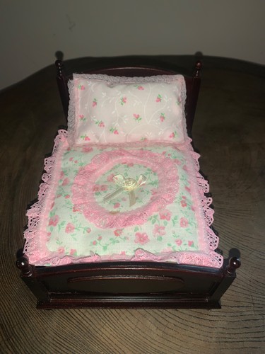 Dolls house double - bed, with