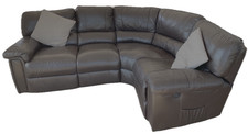 Leather twin power - twin, power-recliner