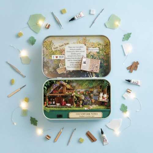 Box theater model - box,