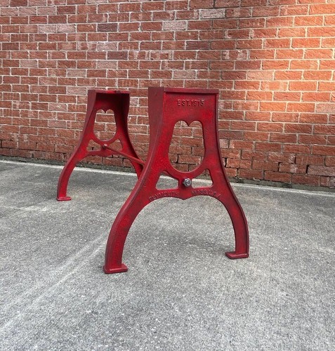 Cast iron dining table - 28”,