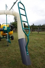 Suction hose handle for - hose,