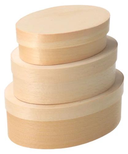 Set plain oval - of,