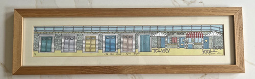Lyme regis art print l - lyme,