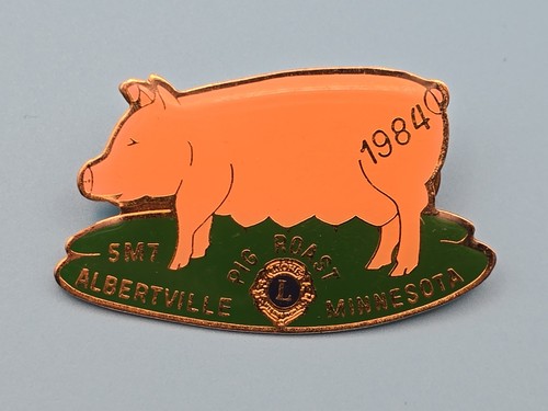 Pin badge lions club - badge,