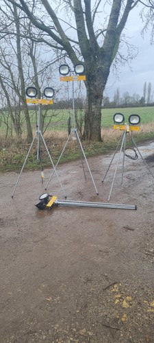 110 volt led tripod - x, flood