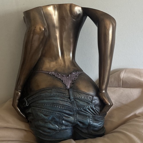 Bronze blue metal female - blue,