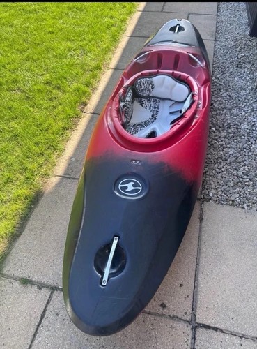 White water kayak wave sport - white,