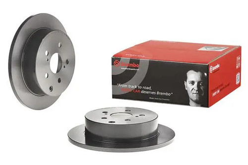 Brake disc solid d712 - brake,