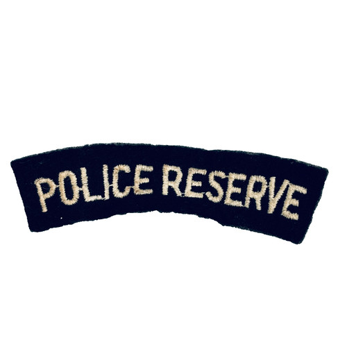 Shoulder title police - police, bsap