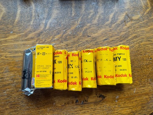Rolls 120 medium - rolls, format