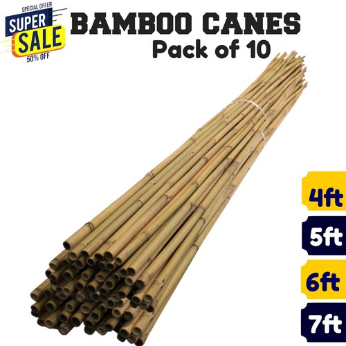 X10 bamboo garden canes - x10,