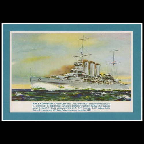 Hms cumberland cruiser kent - hms,