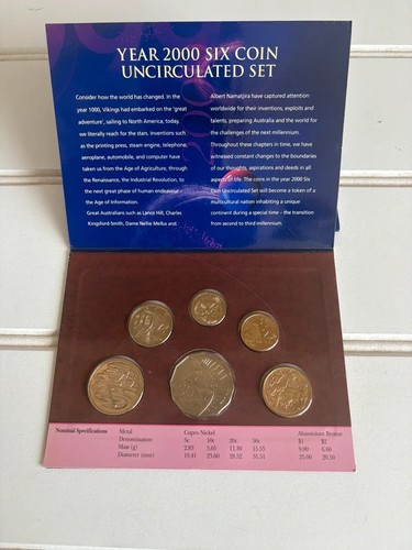 2000 millennium uncirculated - millennium,