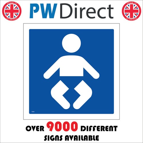 Sign baby changing room - sign,