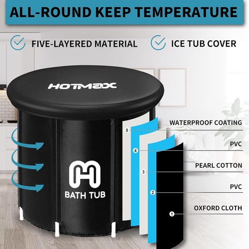 Hotmax portable large ice - ice, bath