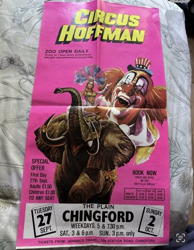 Vintage circus hoffman poster - vintage,