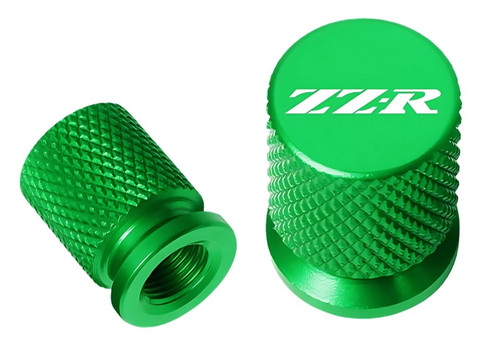 Zzr metal dust caps - metal,
