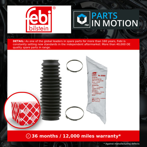 Steering rack boot 12647 - rack,