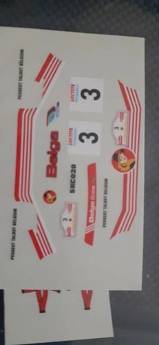 Decals peugeot 205 rally - decals,