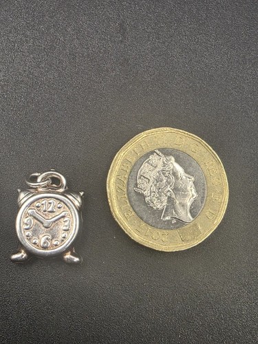 Vintage sterling silver alarm - vintage,