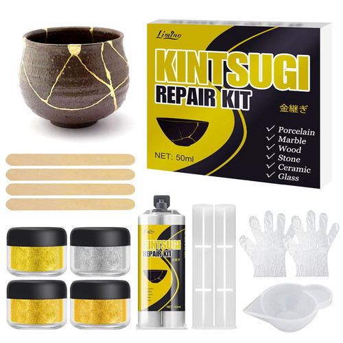 Kintsugi repair kit gold - repair,