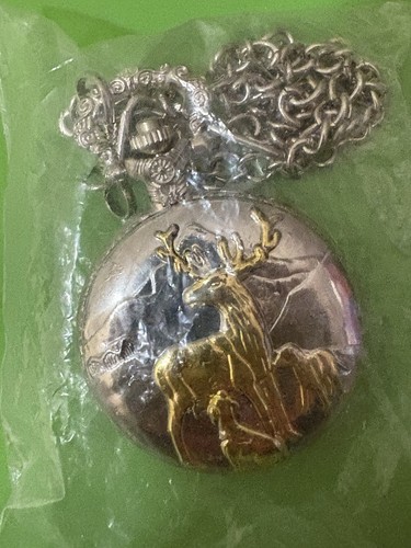 Novelty pocket watch deer - watch, elk
