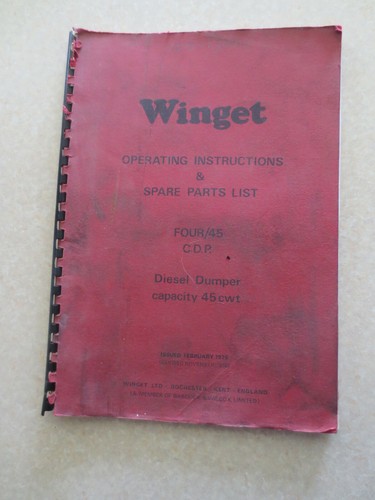 Original 1970s winget - original, four/45
