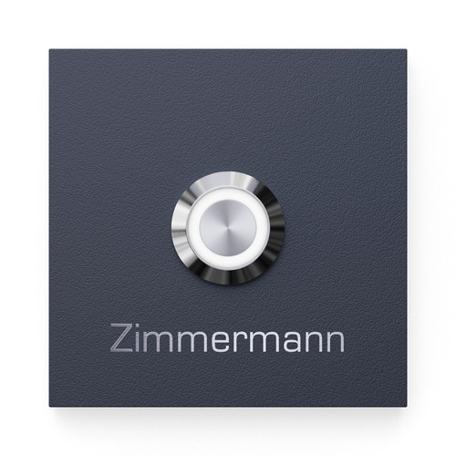 Engraved doorbell with