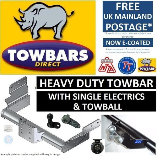 Towbar mitsubishi l200 warrior - towbar,