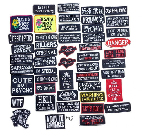 Famous message embroidered - famous,