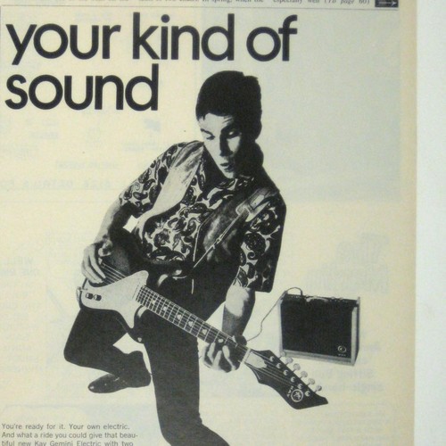 Kay electric guitar vanguard - kay,