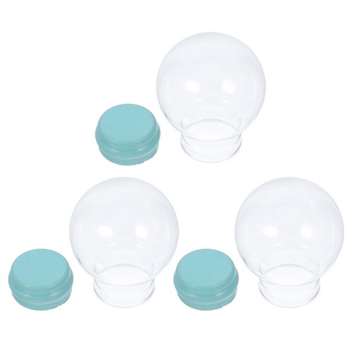 Pcs empty snow globes - 3,