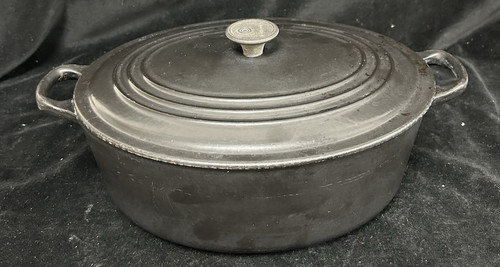 Creuset casserole black - le,