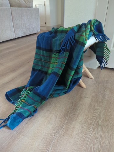 Vintage virgin wool blanket - vintage,
