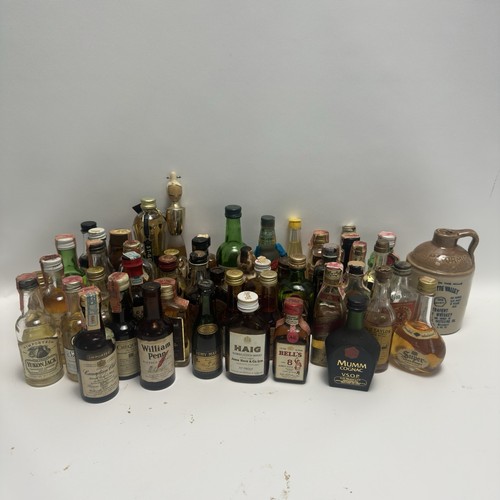 Vintage miniature liquor - vintage,