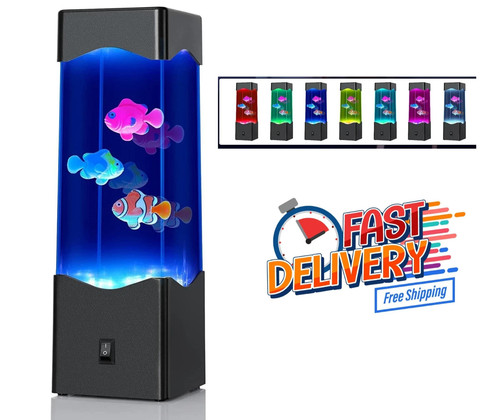 Fish lava lamp aquarium - fish,