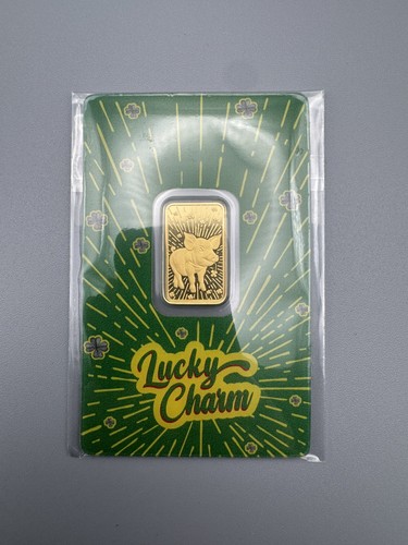Pamp lucky charm pig gold - lucky,