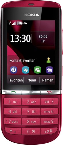 Nokia 300 red - red, (unlocked)