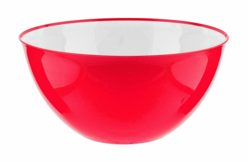 Large plastic salad bowl - large, 25cm