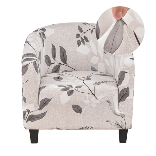 Stretch barrel club chair - barrel,