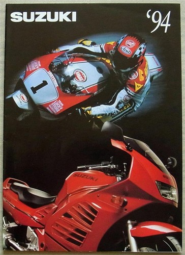 Suzuki motorcycles 1994 range - suzuki,