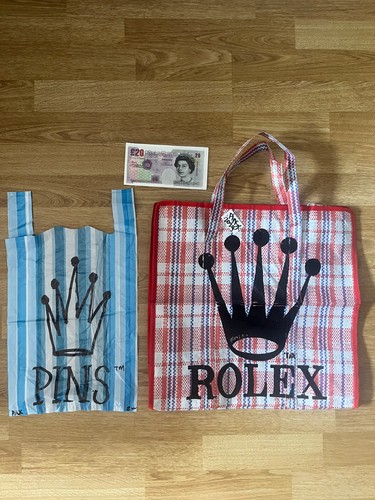 Paul insect rolex bag and - -,