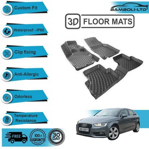 Molded interior car floor - 3d,